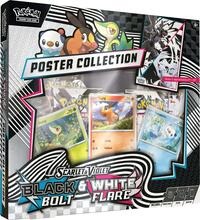 Black Bolt/ Fusion Flare Unova Poster Collection Preorder